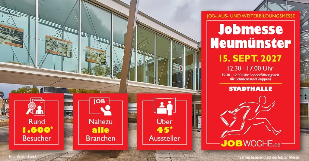 Herzlich Willkommen zum Karrieretag Neumünster am 15. September 2027